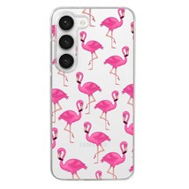 Samsung Galaxy S23 Plus Case, Tropical Flamingo Bird Design Cute Animal Style Tr - £15.97 GBP