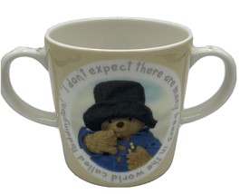 Spode child&#39;s cup  2 handled bone china beige &quot;Paddington Bear VTG 2011 England - £33.66 GBP