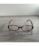 BVLGARI Eyeglasses 4004-B 530 Brown Tortoise Rectangle FRAMES ONLY 50-16... - $836.81 MXN