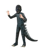 Godzilla Movie Boy&#39;s Child Halloween Costume &amp; Mask Stuffable Tail - Med... - £31.44 GBP