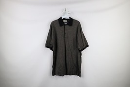 Vtg St Croix Mens Large Distressed Knit Collared Short Sleeve Golf Polo ... - $24.70