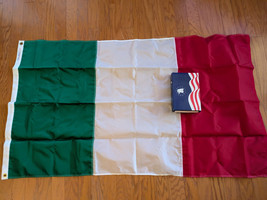 Italia Nacional Nylon Bandera 0.9x1.5m Nylgo Caja Nuevo - $761.85 MXN