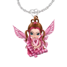 Princess Elf Girl Pendant Necklace - New - £11.78 GBP