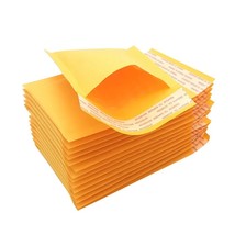 10/50pcs/pack Meduim Thick Shipping Envelopes with Bubble Packaing Yellow Waterp - £119.34 GBP