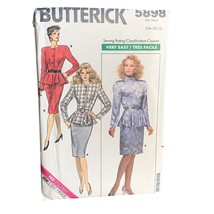 Butterick Misses Jacket Skirt Sewing Pattern Sz 14-18 5898 - Uncut - $14.84
