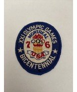 Olympic games Bicentennial Montreal USA 76 Patch 3 X 3-1/2&quot; - €6,90 EUR