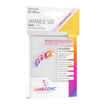 Gamegenic Prime Japanese Sized Sleeves - White - $18.13