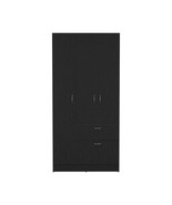 Armoire Cobra, Bedroom, Black / White - $10,657.24 MXN