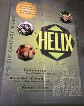 HELIX Cyberella Vermillion etc. (1996) DC Comics 22&quot; x 34&quot;&quot; promotional ... - $9.89