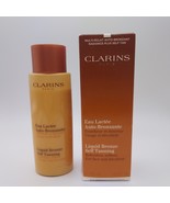 Clarins Liquid Bronze Self Tanning Refreshes Softens Face Decollete 4.2 ... - $1,147.59 MXN