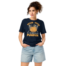 Unisex Organic Mid-Light T-Shirt - Pumpkin French Navy - $49.99