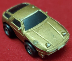 Vtg Funrise (Micro Machines Size) HTF 1989 Porsche 928 Gold Miniature Mi... - $5.87