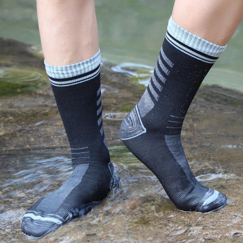 Sporting Socks Waterproof Breathable Outdoor Waterproof Hiking Wading Camping Wi - £37.56 GBP