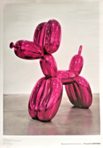 Jeff Koons - Póster Original - Perro Globo - Colección Pinault París - 2024 - $210.98