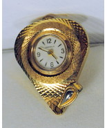 Vintage Caravelle Ladies Goldtone Jewelry Pendant Watch Necklace Made in... - £15.69 GBP