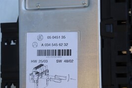 Mercedes R230 SL500 SL600 Rear Right SAM Fuse Box Relay Module A0345456232 image 4