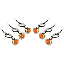 Hopkins Amber Round Clearance/Side Marker LED Light C1534AK6 - $21.44