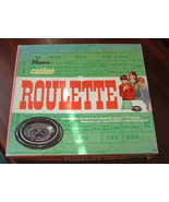 Vintage Hasbro casino Roulette game 1969 family game gambling betting ga... - $33.95
