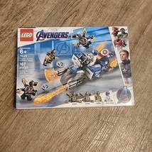 LEGO Marvel Avengers 76123 Captain America Outriders Attack New Sealed Box - £27.75 GBP