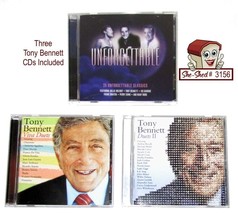 Tony Bennett Lot of 3 CDs Unforgettable Classics, Duets II, Viva Duets - used - £11.95 GBP
