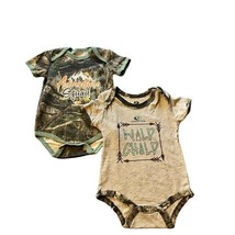 Mossy Oak Baby Boys Outdoor Creeper, 2-Piece Multicolor Size 12M - £13.47 GBP