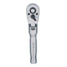 CRAFTSMAN Flex Head Ratchet, Stubby, SAE, 72-Tooth, 3/8-Inch Drive (CMMT99425) - £58.16 GBP