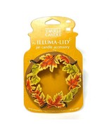 Yankee Candle Illuma Lid Autumn Fall Leaves Decorative Topper Decor  - £30.93 GBP