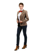 11th Doctor Who Matt Smith Tweed Jacket Replica Womens Style LARGE/XL NE... - $19.34