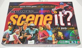 2005 Screenlife Sports Espn Scene it DVD Board Game 100% COMPLETE - £11.29 GBP