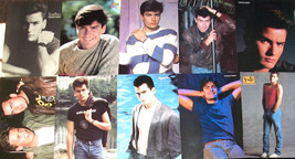 CHARLIE SHEEN ~ (12) Color, B&amp;W PIN-UPS, Centerfolds from 1985-1989 ~ Clippings - £10.27 GBP