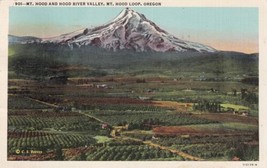 Mt. Hood River Valley Loop Oregon OR 1948 Portland to Paden OK Postcard C56 - £2.36 GBP