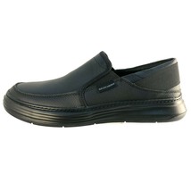 66082/BBK Black, MORENO-RELTON, CLASSIC-FIT, Skechers Men Slip On Shoes - £63.13 GBP