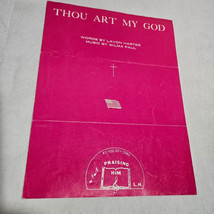 Thou Art My God by Lavon Harter and Wilma Paul 1979 - $5.93