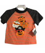 Halloween Pumpkins Boys T-Shirt Pirate Vampire Mummy Frankenstein Sz 18 ... - £7.11 GBP