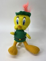 Tweety Bird Plush Vintage Robin Hood Peter Pan Warner Bros 1997 Looney T... - £6.95 GBP