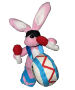 Energizer Bunny Stuffed Plush Rabbit drum Pink Black Red Blue White 7" Tall - $8.91