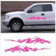 Decal kit DRAGON for tuner import sport compact car or mini truck LARGE PINK - £19.98 GBP