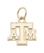 Texas A&amp;M Aggies Shiny Gold Logo Charm Game Day Layering - €11,86 EUR
