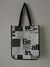 2 X New Lululemon White Black Be All In Reusable Shopping Gym Lunch Bag Large - £11.62 GBP