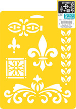 Stencil Mania Stencil 7&quot;X10&quot;-Decor Accents - £5.26 GBP