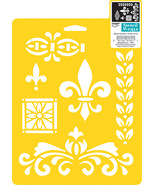 Stencil Mania Stencil 7&quot;X10&quot;-Decor Accents - $9.00 CAD