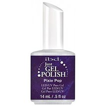 Ibd Just Gel Nail Polish Best Seller Soak Off LED/UV Pure Gel 14ML (Pixie Pop) B - $11.87