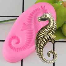 3d Sea Horse Silicone Mold Diy Resin Clay Craft Chocolate Sugarcraft Cak... - £7.77 GBP