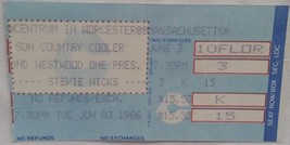 STEVIE NICKS - VINTAGE JUNE 03, 1986 CONCERT TICKET STUB 3 - $10.00