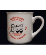Mississauga Harmony Express Barber Shop Chorus Coffee Mug 22K Gold Trim ... - $31.07 CAD