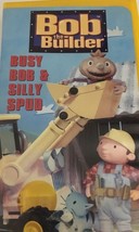 Bob The Builder - Busy Bob &amp; Silly Spud [VHS] -tested-rare Vintage-Ships N 24Hrs - £10.16 GBP