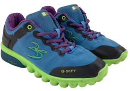 G-Defy Gravity Defyer Shoes Womens Size 8.5 Blue Veroshock Trampoline Te... - £30.32 GBP
