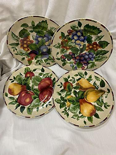Set of Three Sakura For Oneida Sonoma Salad/Dessert Plates 8 1/4