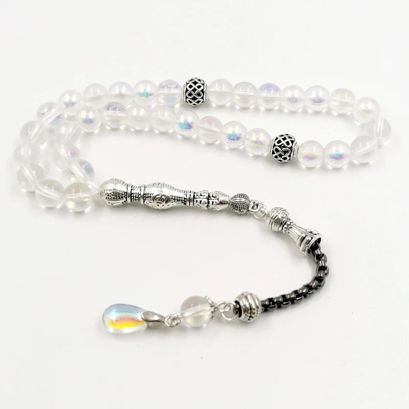 Tasbih crystal muslim women eid gift islamic prayer bead misbaha arabic fashion  - £39.45 GBP