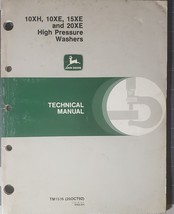 John Deere TM 1536 Technical Manual for 10 and 20 Series Pressure Washers - £25.78 GBP